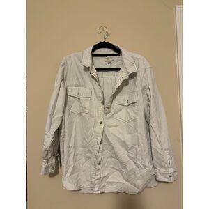 American Eagle | White Button Down